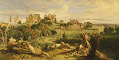 Castelo de Kenilworth, Warwickshire de James Ward