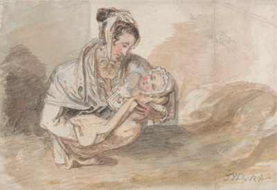 Mãe e Bebé de James Ward