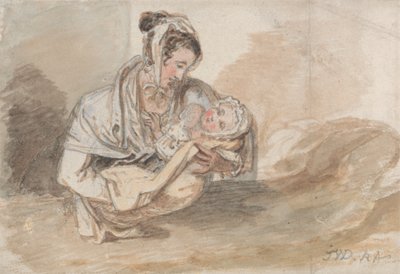 Mãe e bebé de James Ward