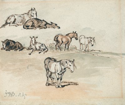 Estudos de Cavalos de James Ward