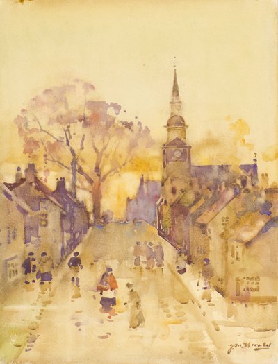 Depois da chuva (aquarela) de James Watterston Herald