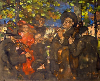 Os músicos (ou os menestréis) de James Watterston Herald