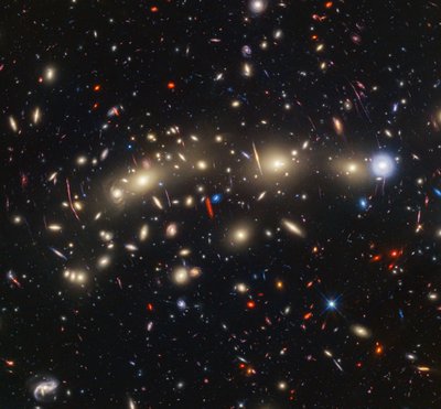 MACS 0416 (Imagem do Hubble ACS e WFC3 + Webb NIRCam) de James Webb Space Telescope (NASA)