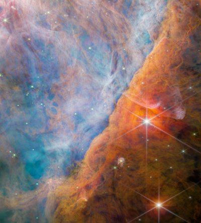 Barra de Orion (Imagem NIRCam) de James Webb Space Telescope (NASA)