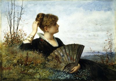 O fã, de James Wells Champney