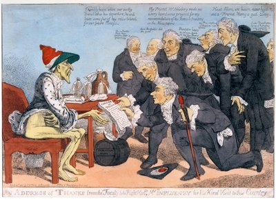 Um discurso de agradecimento da Faculdade à Direita Hon. Sr. Influenzy por sua gentil visita ao país, 1803 de James West