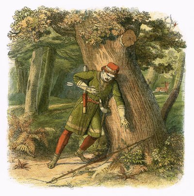Morte de Guilherme, o Vermelho, ou Rufus de James William Edmund Doyle