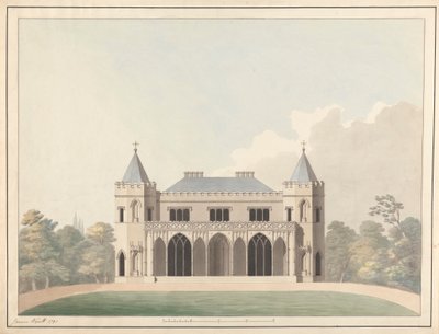 Design para o Little Frogmore: Elevação de James Wyatt