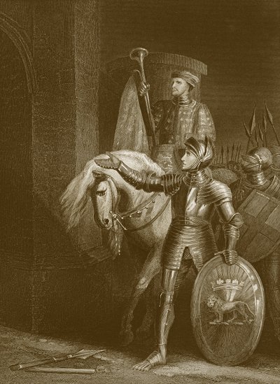 O cerco de Harfleur de James after Northcote
