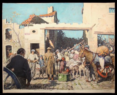 Regresso dos refugiados Hatton Chattel de James de Vine Aylward