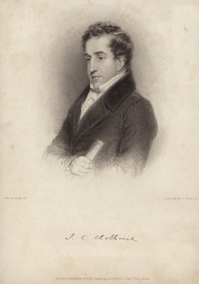 John Hobhouse, 1º Barão Broughton, político inglês e memorialista de James, the Elder Hopwood