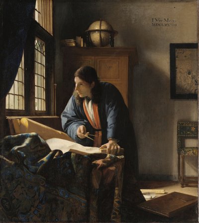 O Geógrafo de Jan (1632 75) Vermeer