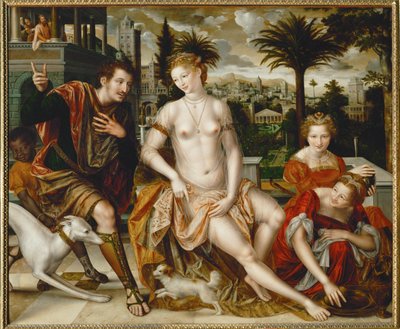 David e Bathseba ... de Jan (manner of) Massys