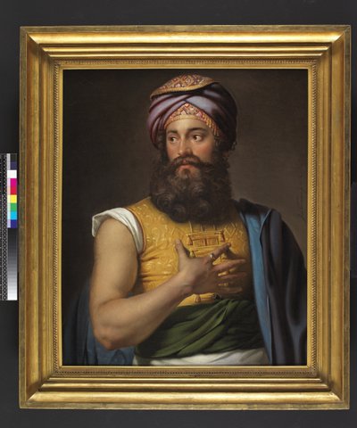 O Grande Belzoni, 1824 de Jan Adam Janszoon Kruseman