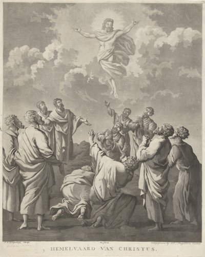 Ascensão de Cristo Ascensão de Cristo (título no objeto) de Jan Anthonie Langendijk Dzn