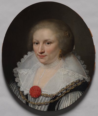 Retrato de uma mulher de Jan Anthonisz. van Ravesteyn