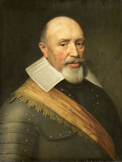Retrato de um oficial, c.1610-1620 (óleo sobre painel) de Jan Anthonisz. van Ravesteyn