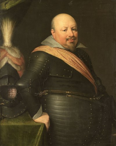 Retrato de Nicolaas Schmelzing (1561-1629) de Jan Antonisz van Ravesteyn (workshop of)