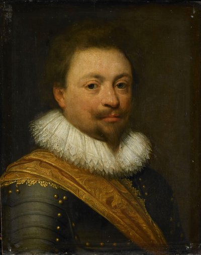 Retrato de William, Conde de Nassau-Siegen de Jan Antonisz van Ravesteyn (workshop of)