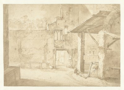 Escala em Itália de Jan Asselijn (rejected attribution)