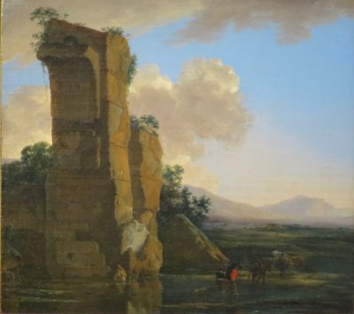 Paisagem italiana de Jan Asselijn