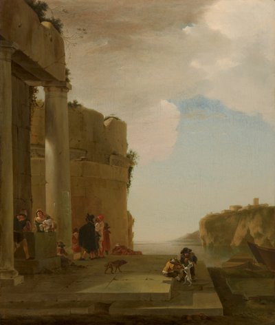 Paisagem italianizante de Jan Asselijn