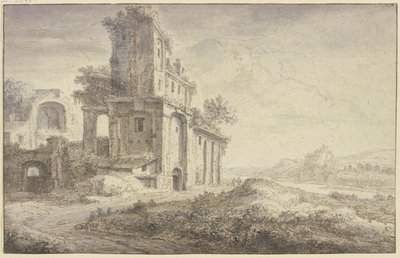 Ruínas romanas de Jan Asselijn