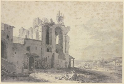 Ruínas romanas de Jan Asselijn