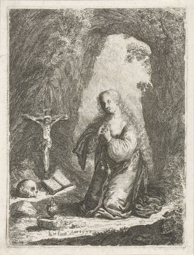 Penitente Maria Madalena de Jan Barentsz. Muyckens