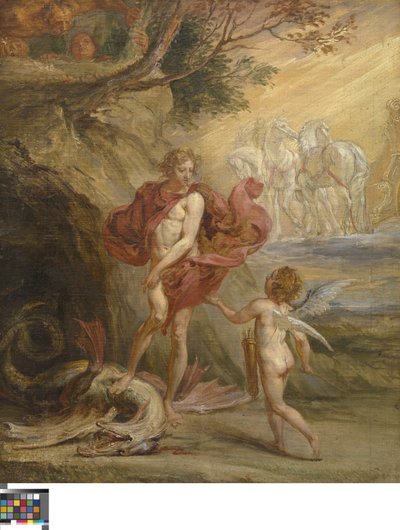 Holandês: Apollo en Python Apollo e Python de Jan Boeckhorst
