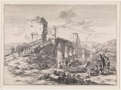 Paisagem com ponte, a Ponte Molle de Jan Both