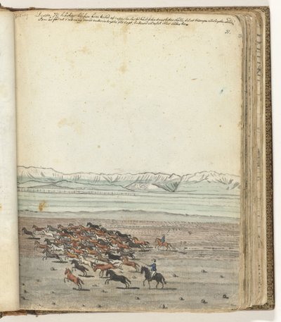 Rebanho de cavalos de Jan Brandes