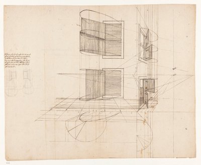 Exercícios de perspectiva de Jan Brandes