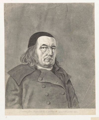 Auto-retrato Jan Brandes 1803 de Jan Brandes