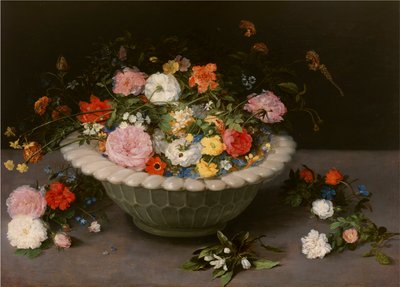Jarra de flores, 1615. de Jan Brueghel the Elder