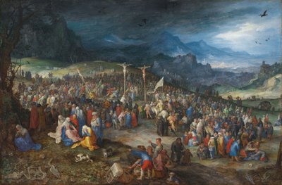 Alemão: Calvary Calvary de Jan Brueghel the Elder