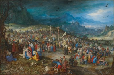 Alemão: Calvary Calvary de Jan Brueghel the Elder