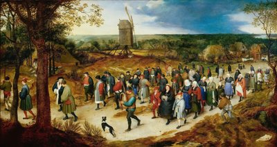 Le Cortège des Noces The Wedding Cortège. de Jan Brueghel the Elder
