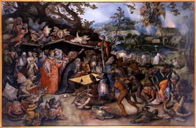 Tentações de Santo Antônio Abade de Jan Brueghel the Elder