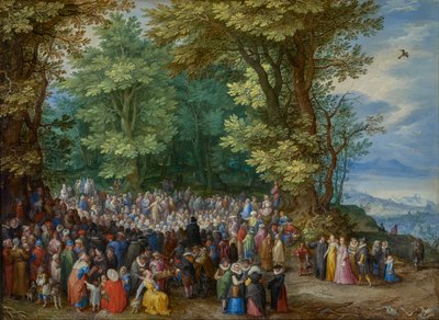 O Sermão da Montanha de Jan Brueghel the Elder