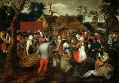 Dança de Casamento, ca. 1600. de Jan Brueghel the Elder