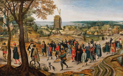 The Wedding Cortège, 1627. de Jan Brueghel the Younger