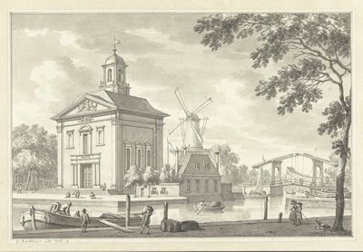 A igreja inglesa em Roterdão de Jan Bulthuis