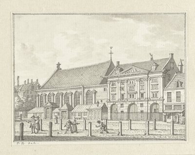 O Prinsekerk e o Butter Hall em Roterdão de Jan Bulthuis