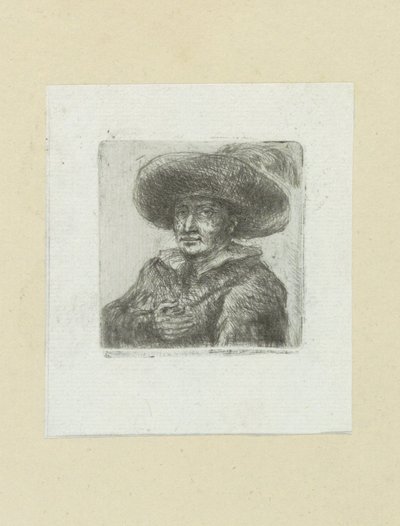 Homem coloca enxada redonda coloca vira The Compleat Work of Etchings por John Chalon / Oeuvre Complette des Eaux Fortes par Jean Chalon (título da série) de Jan Chalon