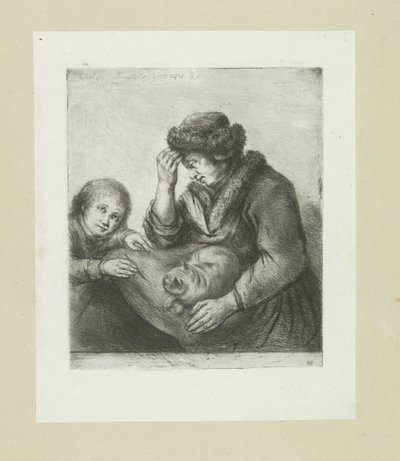 Moeder meet kind en kat
A Obra Completa de Etchings de John Chalon / Oeuvre Complette des Eaux Fortes par Jean Chalon (título da série) de Jan Chalon