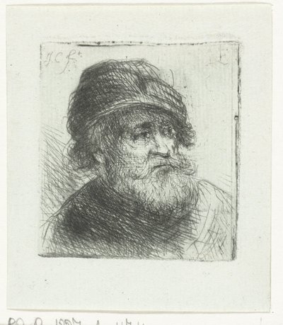 Velho com turbante de Jan Chalon