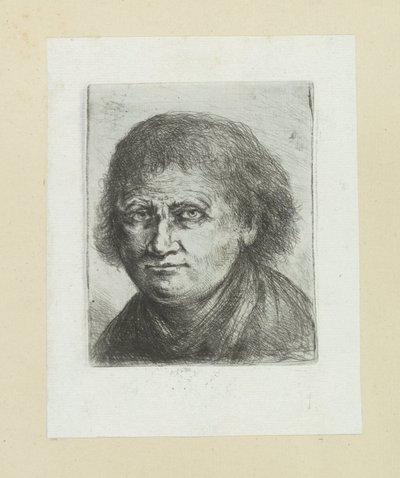 Volwassen man, naar links
A Obra Completa de Etchings de John Chalon / Oeuvre Complette des Eaux Fortes par Jean Chalon (título da série) de Jan Chalon