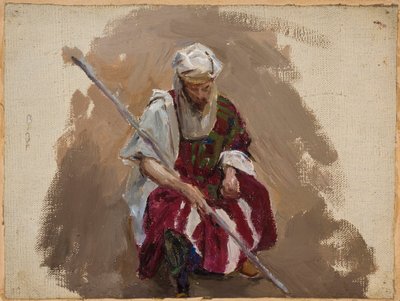 Marino - Retrato em traje africano de Jan Ciągliński