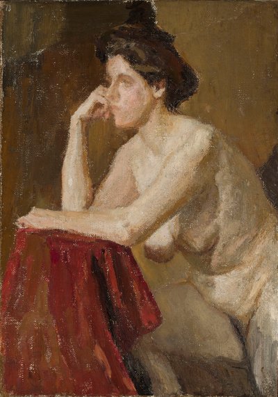 Modelo, estudo de Jan Ciągliński